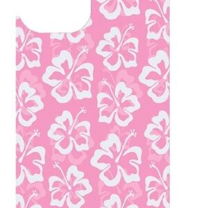 Pink/Blue Floral Patterned Cover Case